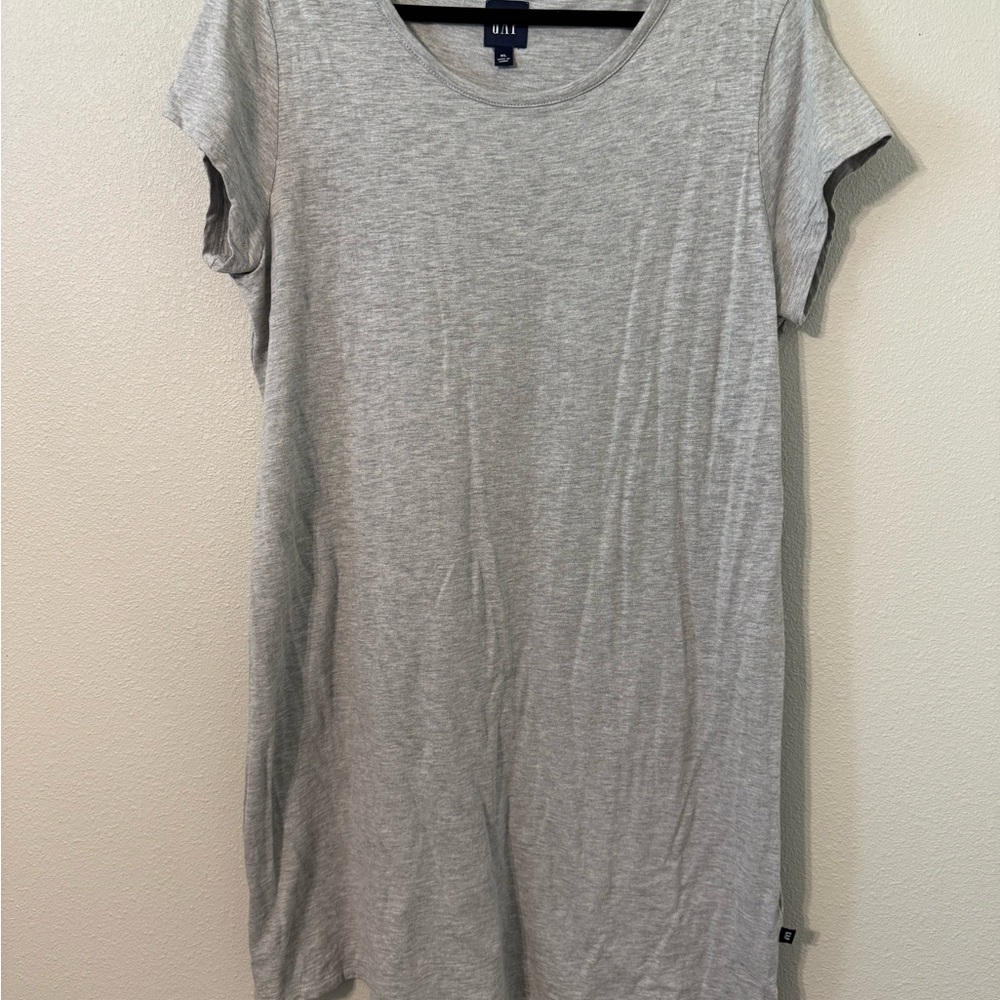 GAP Gray Relaxed Mini Dress